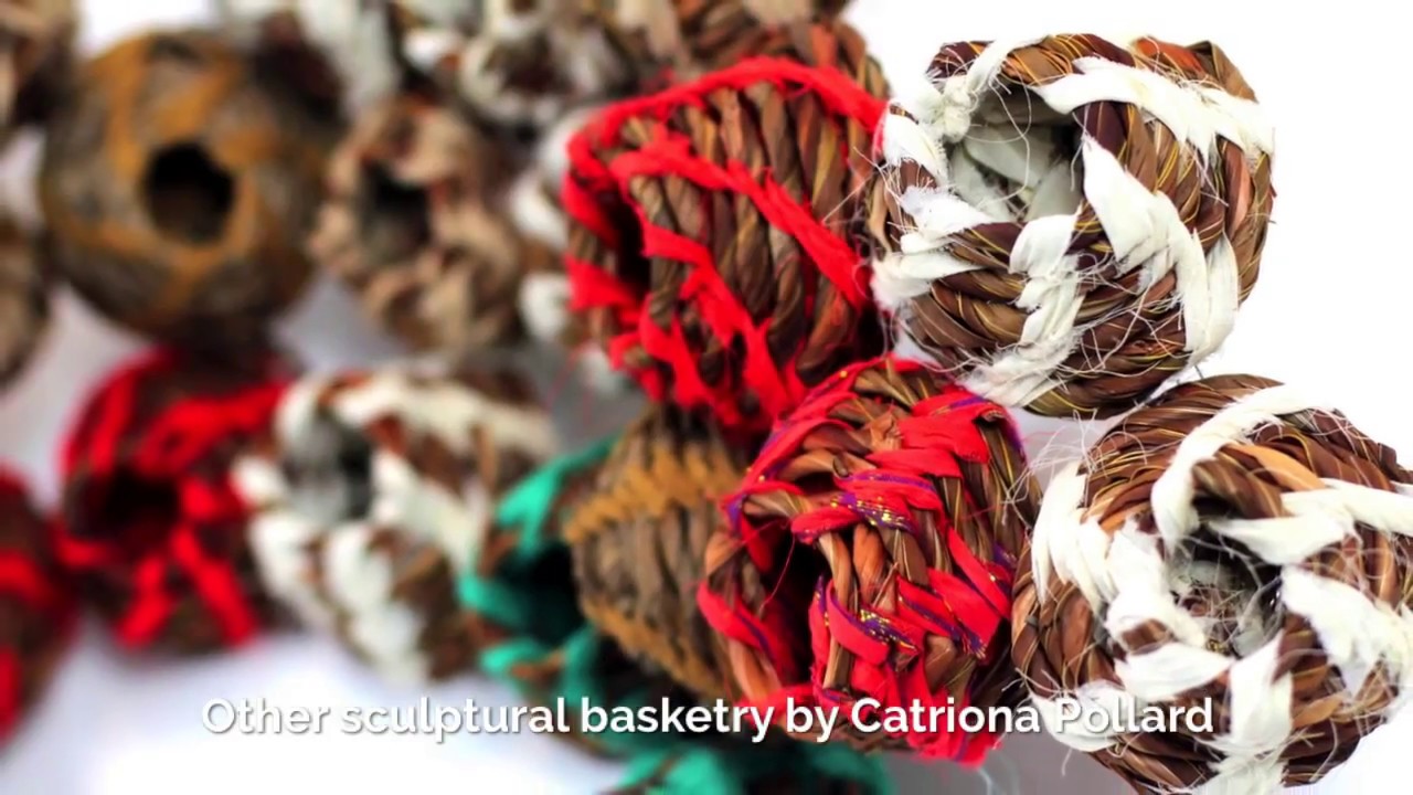 How to make a random weave basket