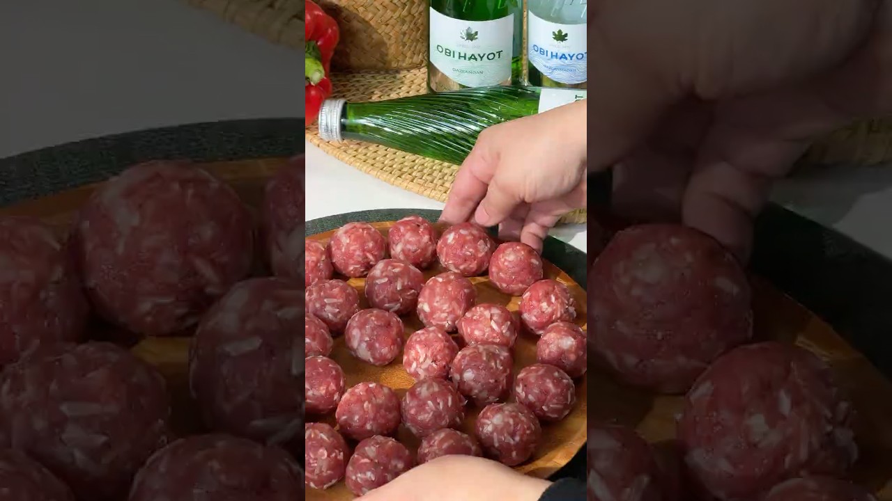 Tuxumsiz shirali Teftel jarkob / Такие вкусные тефтели вы не ели никогда! Жаркое с тефтелями