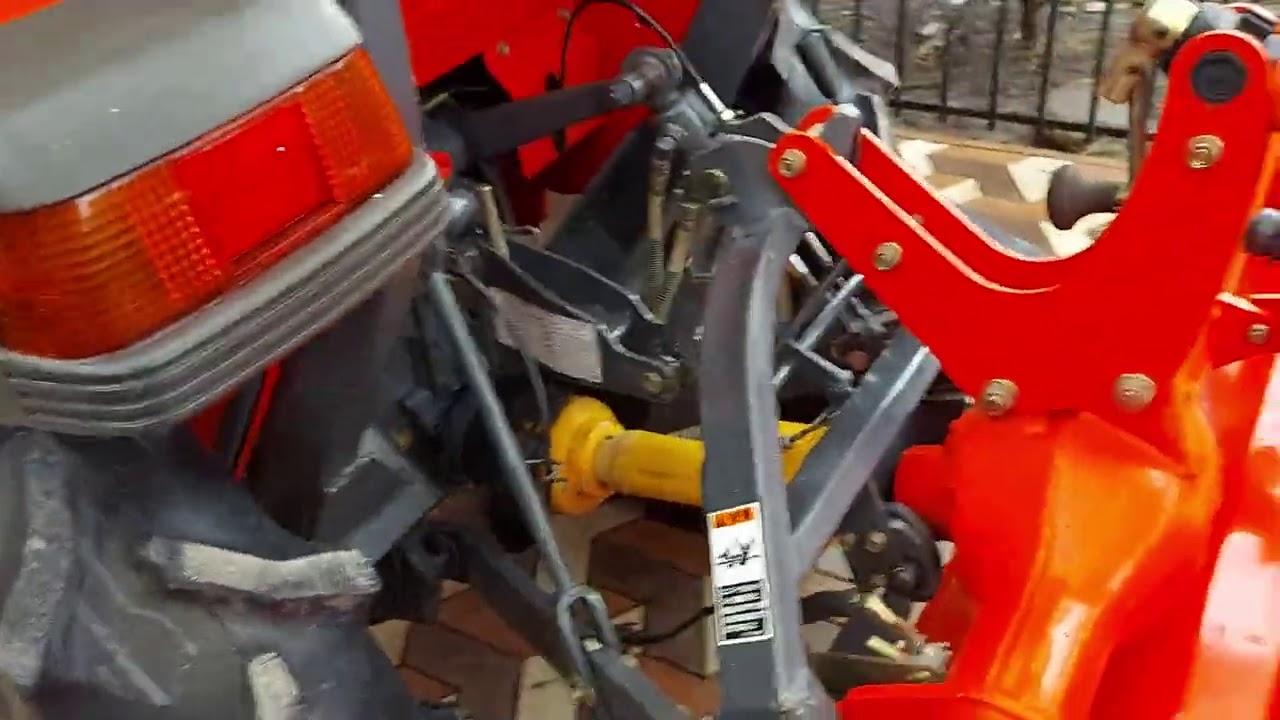 Видеообзор японского трактора Kubota GL 201. максималка.