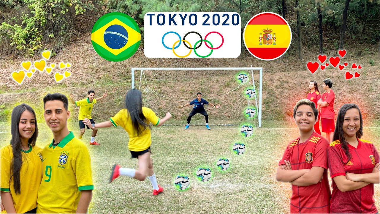 ВЫЗОВ CASAL BRASIL x ИСПАНИЯ ФИНАЛ ОЛИМПИАДЫ ТОКИО 2020! ‹Рикиньо›