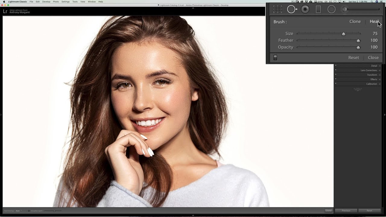 BYE BYE Shiny HOT SPOTS! (Lightroom Tutorial)