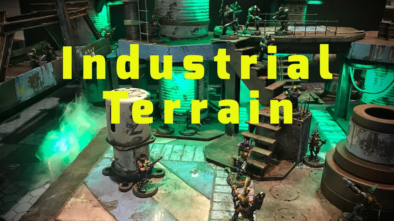 Industrial Modular Sci-Fi Wargame Terrain