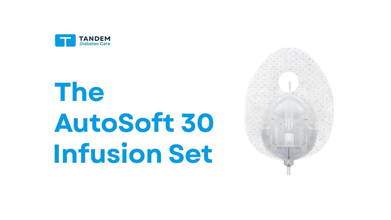 Comment insérer un nouvel ensemble de perfusion AutoSoft 30 avec une pompe à insuline Tandem