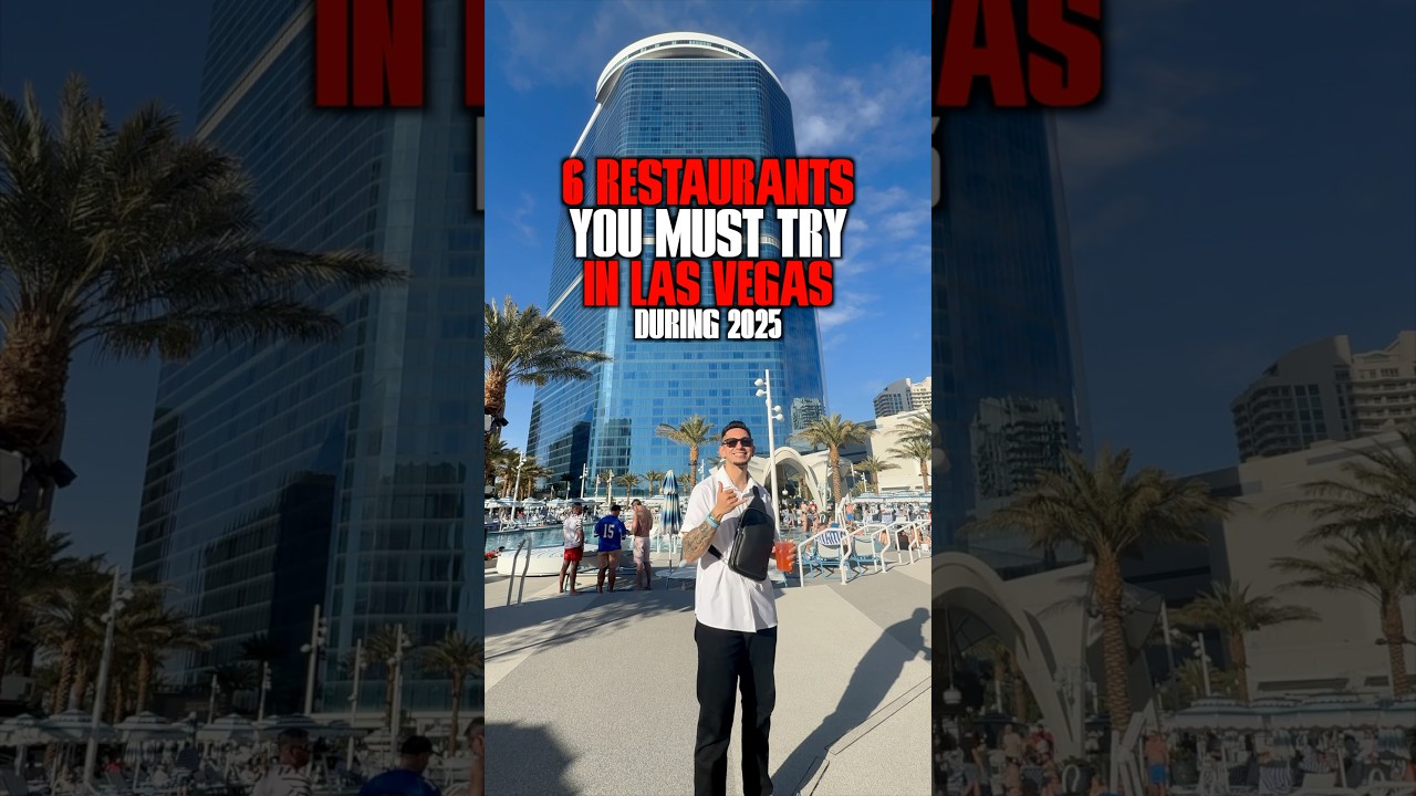 6 Restaurants You Must Try in Las Vegas During 2025 #Vegas #LasVegas