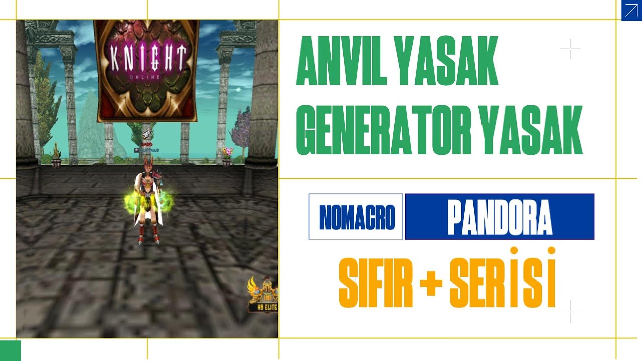 SIFIR+ PANDORA SERİSİ BÖLÜM 1 | NOMACRO NOANVİL NOGENERATOR