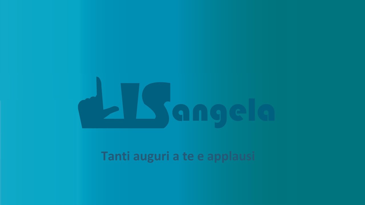 Tanti auguri a te e applausi LIS