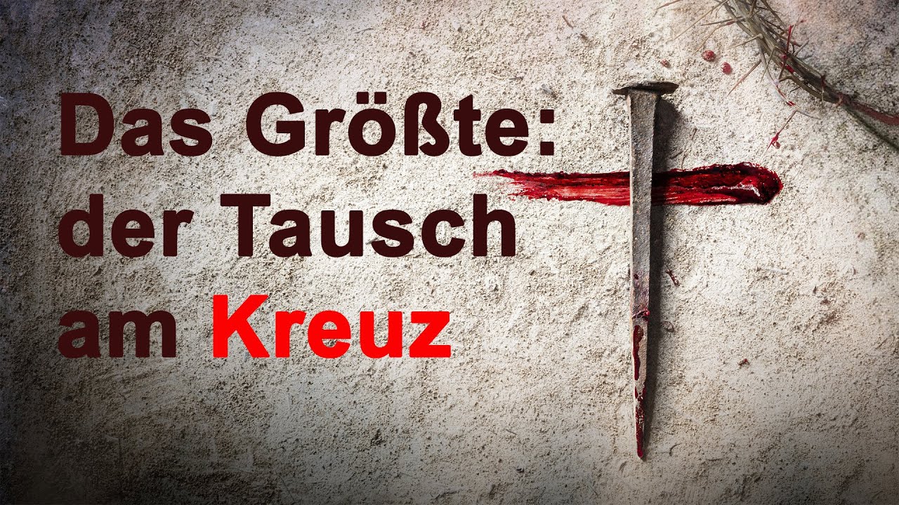 Das Größte: der Tausch am Kreuz