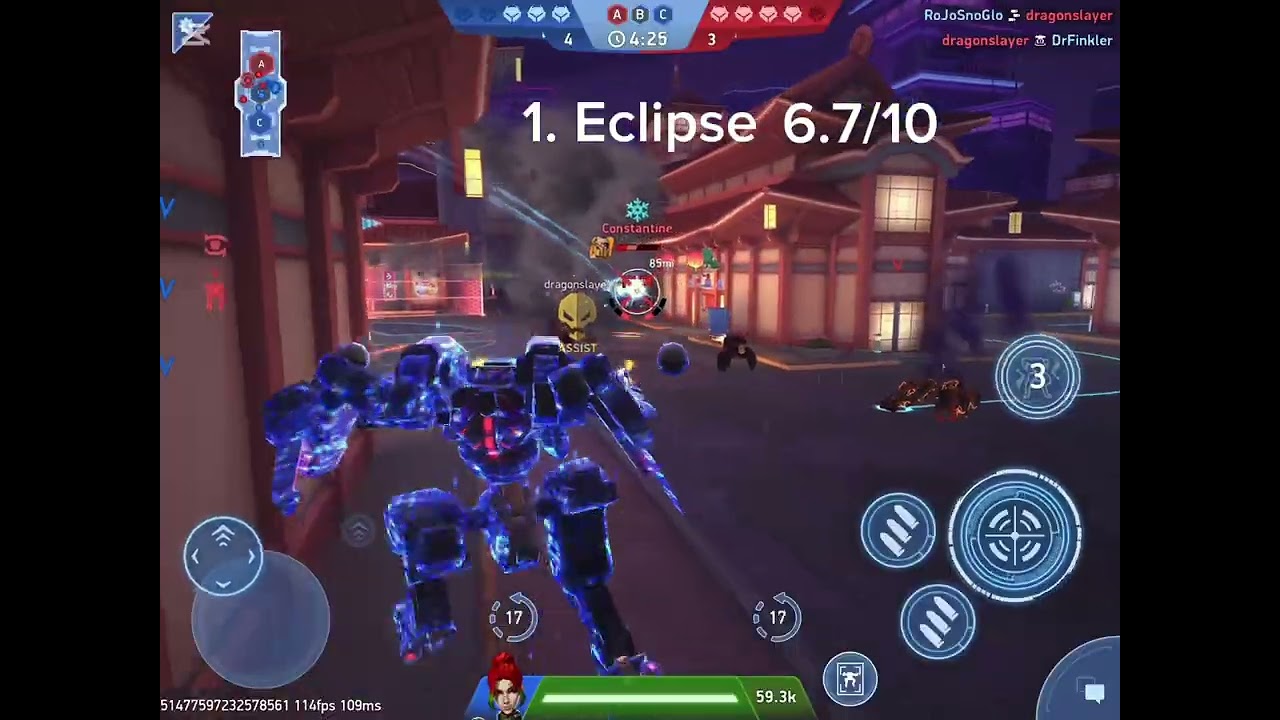 Oracle 6 weapon review #fypシ #gaming #shorts #mecharena