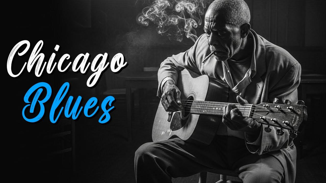 Sleepy 🌙 Soft Chicago Blues for Midnight Unplugging and Gentle Night Closure | Midnight Blues Voice