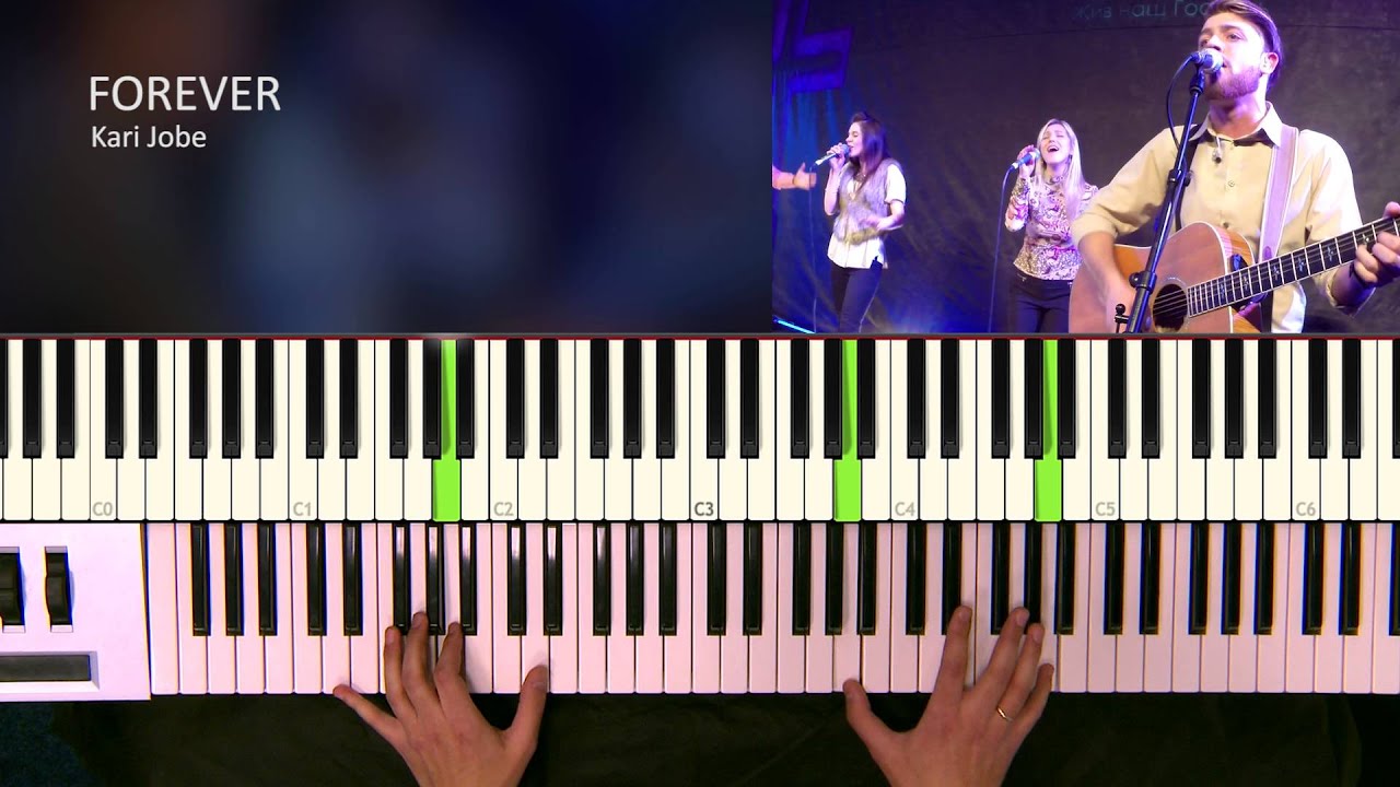Forever - Kari Jobe [Piano Tutorial]