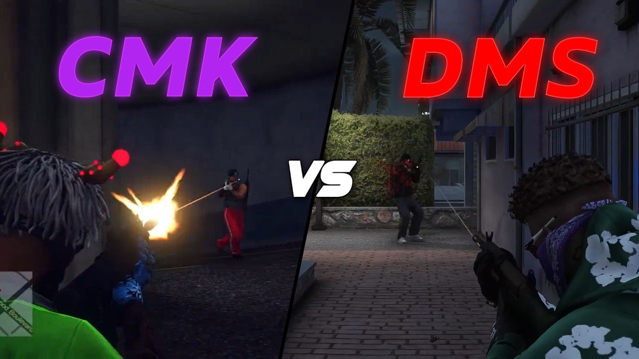 CMK vs DEMON SAINTS | TIROTE0 CON LARGAS EN GO POSTAL | Dovux Life RP