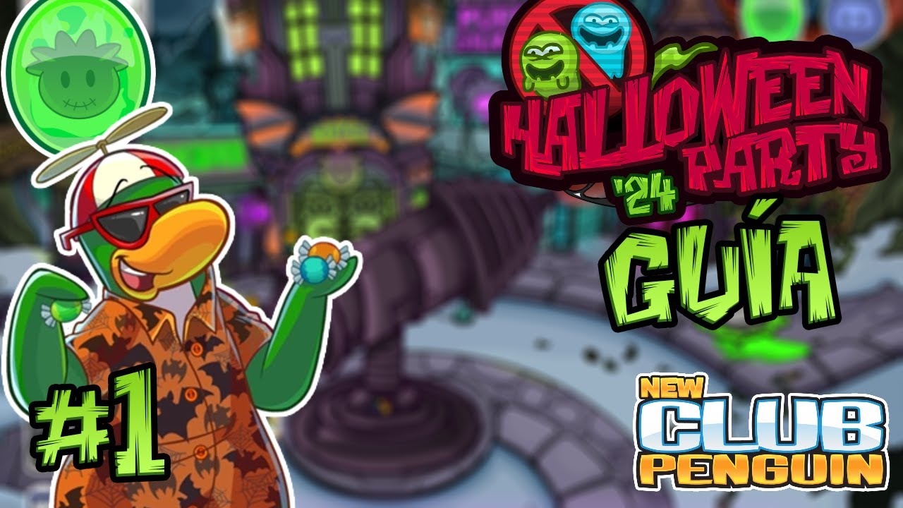 GUÍA de la FIESTA DE HALLOWEEN 2024 - New Club Penguin 🎃🍬 #1