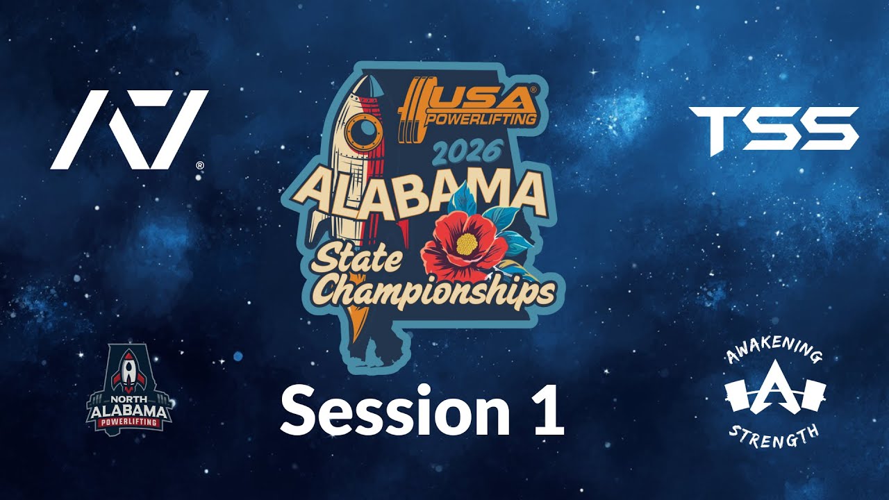 2026 USA Powerlifting Alabama State Championships - Session 1