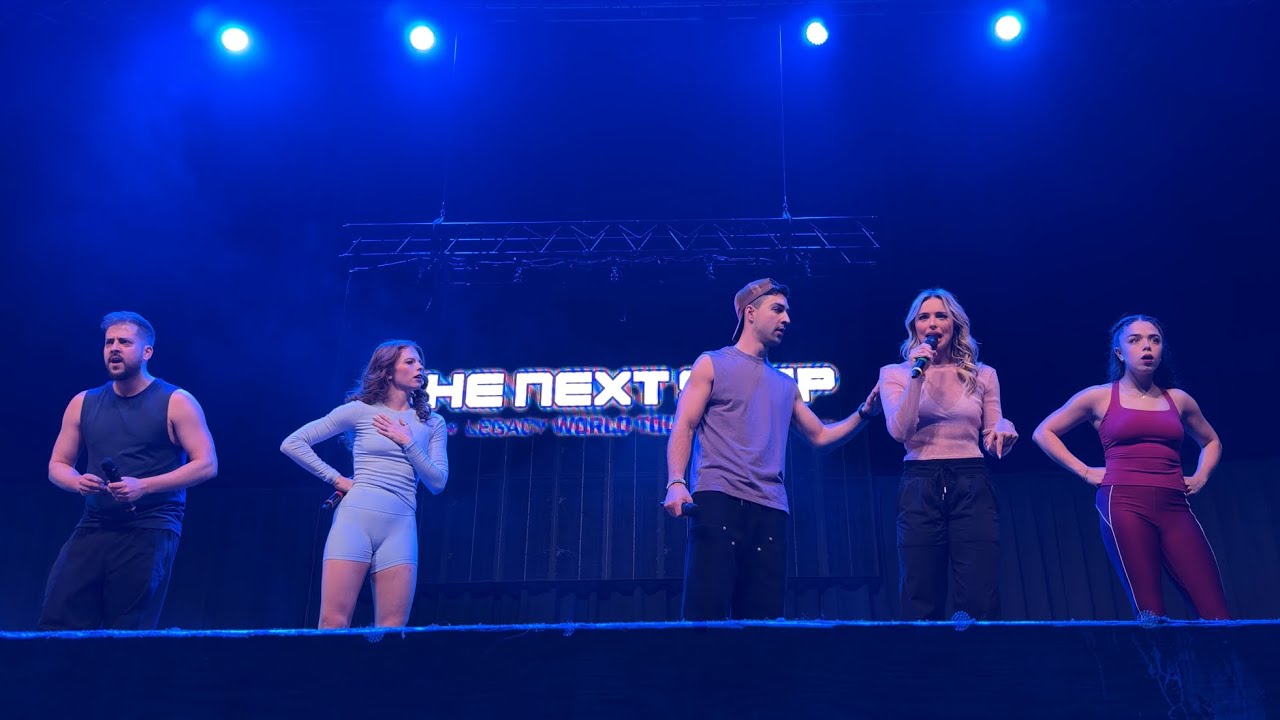 The Next Step Legacy World Tour Wolverhampton Matinee Opening 