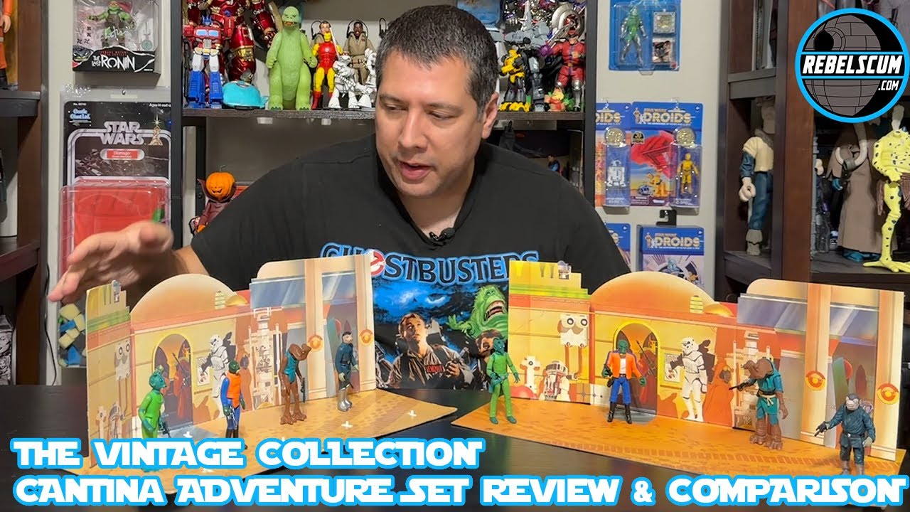 Обзор и сравнение набора «Vintage Collection Cantina Adventure» и набора из 4 предметов