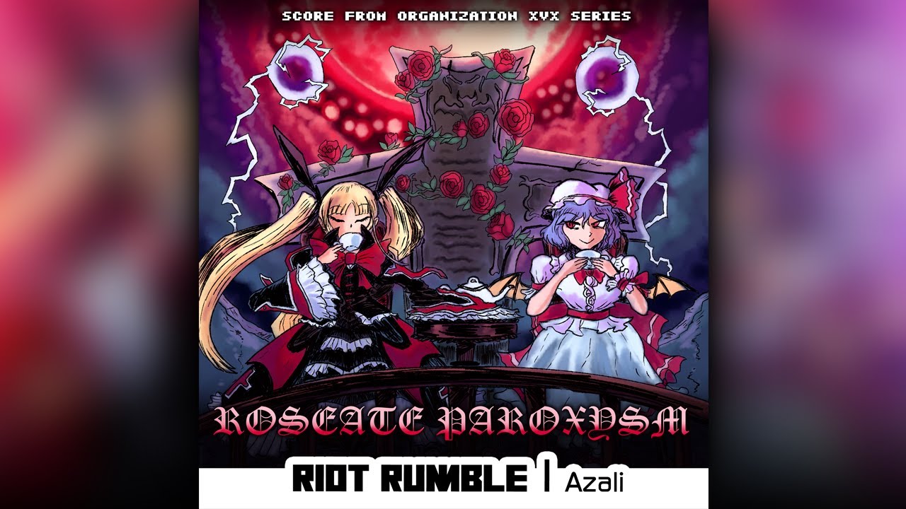 Riot Rumble OST - ROSEATE PAROXYSM (Rachel Alucard vs Remilia Scarlet)