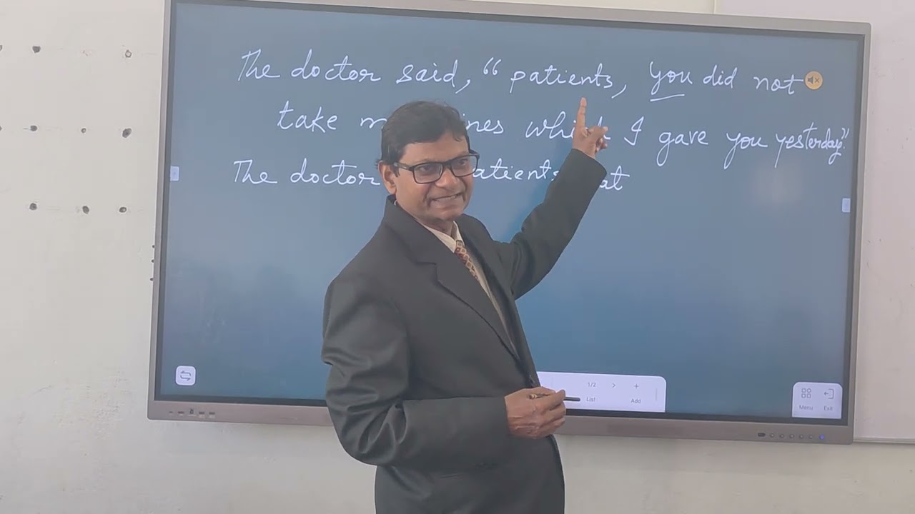 Narration by LAXMIKANT SIR TGT ENGLISH #viral#education #basic 