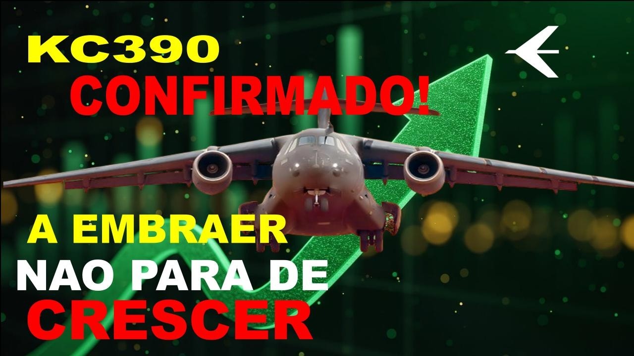 KC390 CONFIRMADO E O SALTO DA EMBRAER