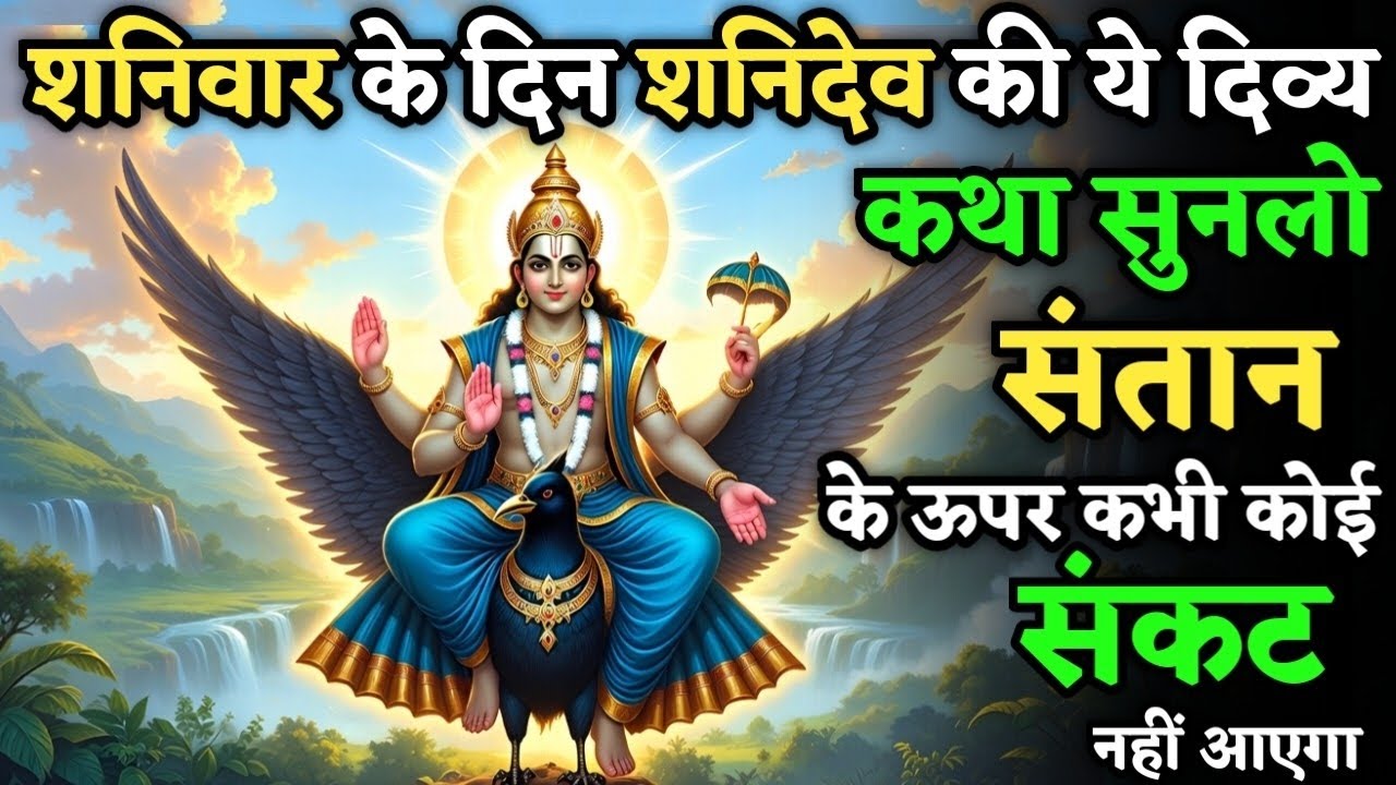 शनिवार के दिन शनिदेव की ये दिव्य कथा सुनलो संतान पर कभी कोई संकट नहीं आएगा | Shanivar Vrat Katha 