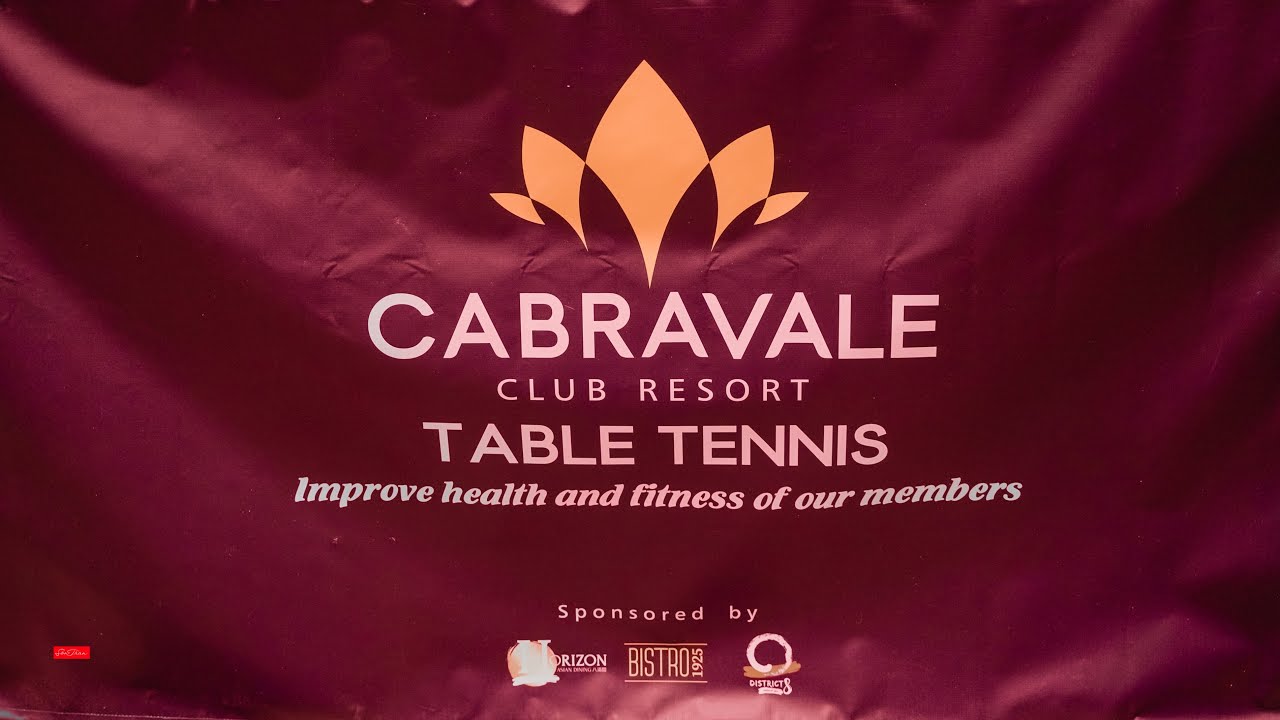 Cabravale Club Resort Table Tennis - 15 October 2025 activities Final Match