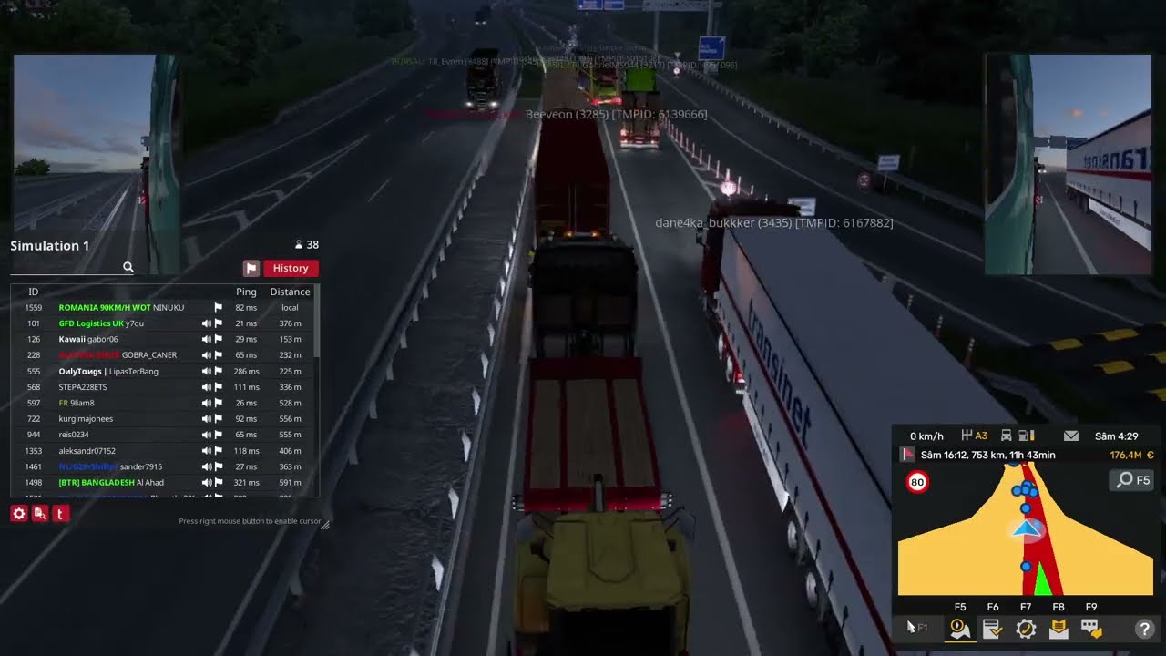 Euro Truck Simulator 2 MP Osnabruck-Le Havre