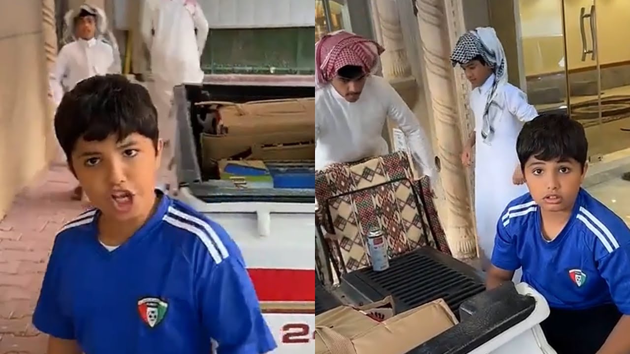الشباب طالعين كشته وتركوا قزيع بالبيت مع المدرس 😂 #فراج_قزيع_السهلي سنابات فراج قزيع السهلي