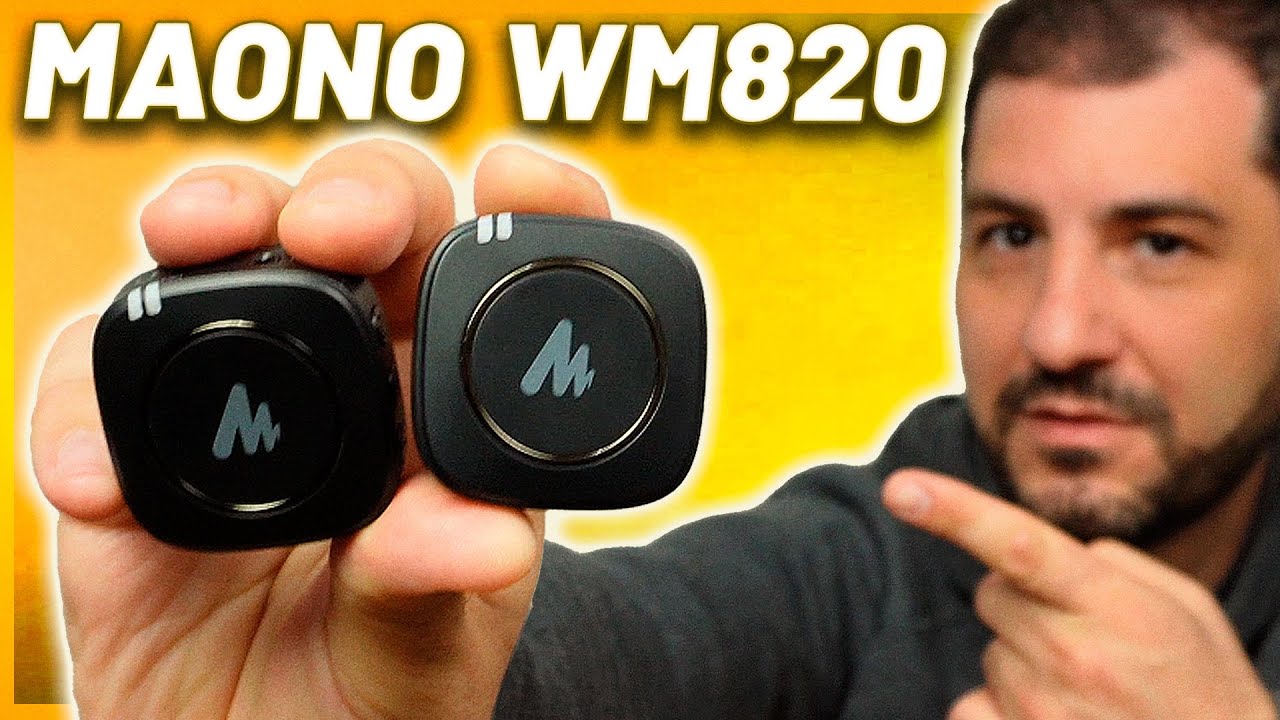 Probando Micr&oacute;fono inal&aacute;mbrico de Maono | WM820