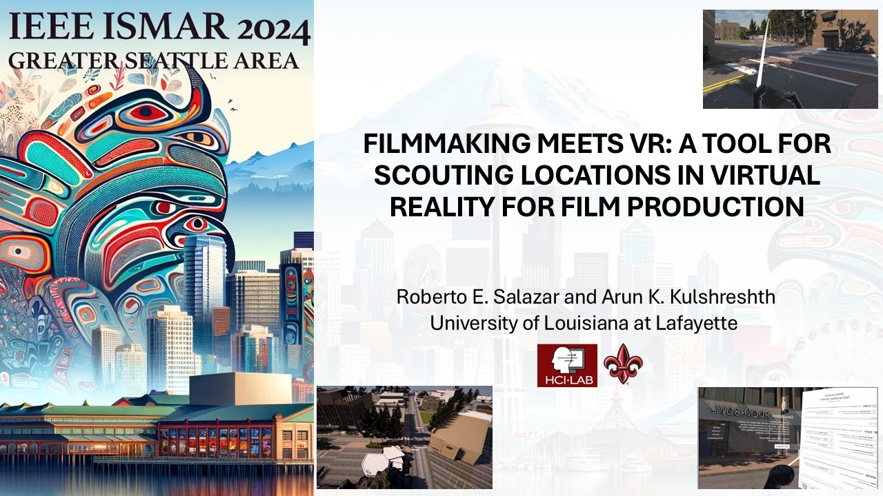 Filmmaking Meets VR: A Tool for Scouting Locations in Virtual Reality for Film Production