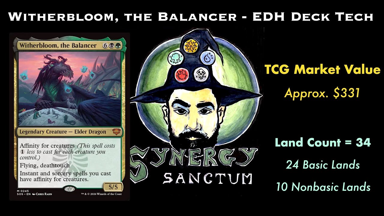 Secrets of Strixhaven - Witherbloom, the Balancer - EDH Tokens & Big Spells Deck Tech