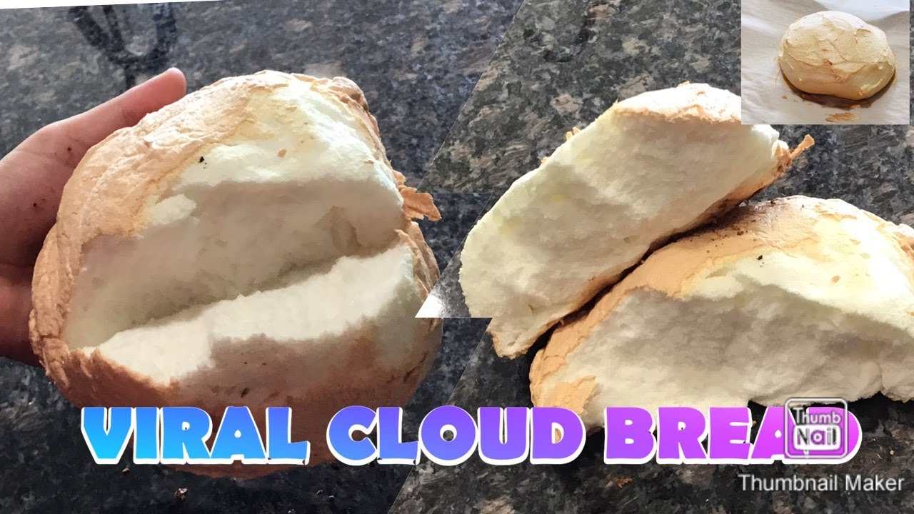 How to make VIRAL tiktok cloud bread that actually tastes good!