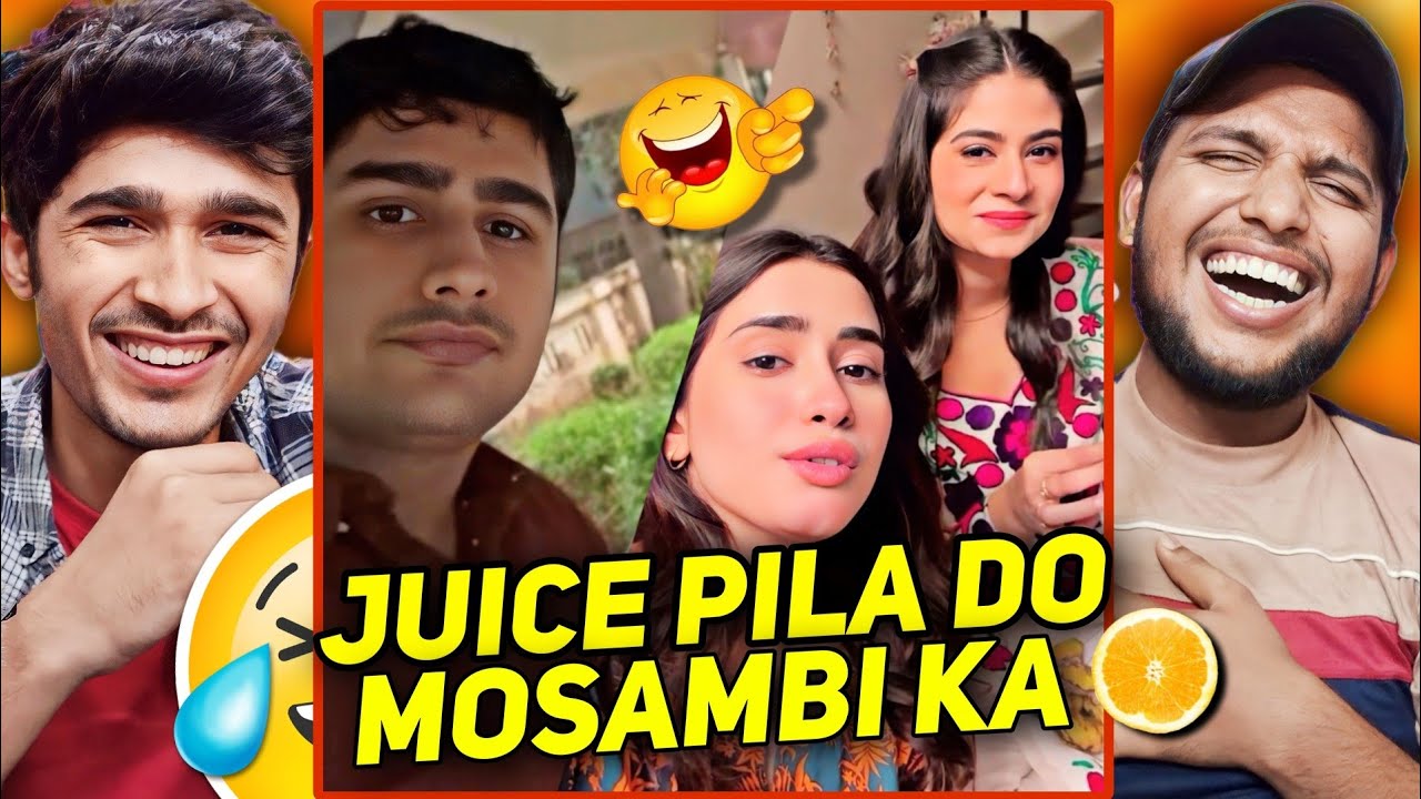 Juice Pila Do Mosambi Ka Instagram Trending Reels Reaction 😂🔥| V2funreacts