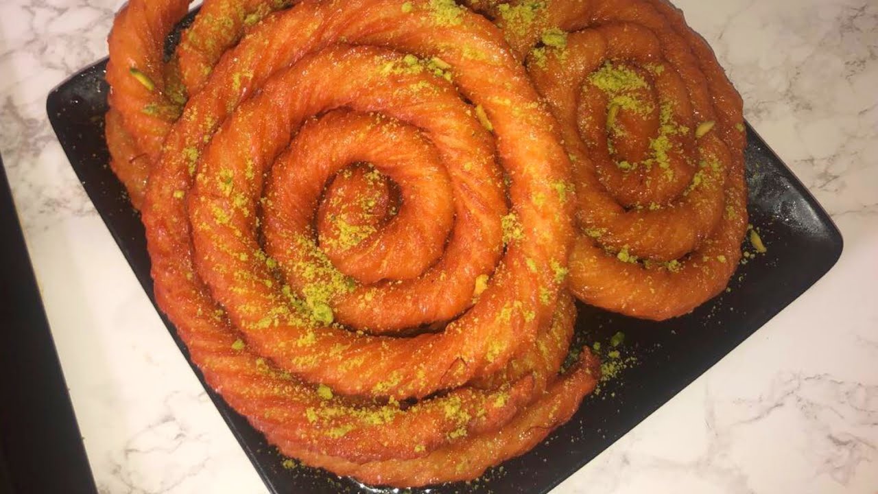 syrian mshabak recipe/ حلويات رمضان(طريقة عمل المشبك السوري مقرمش وبطعم رائع وبطريقة سهلة جدا)