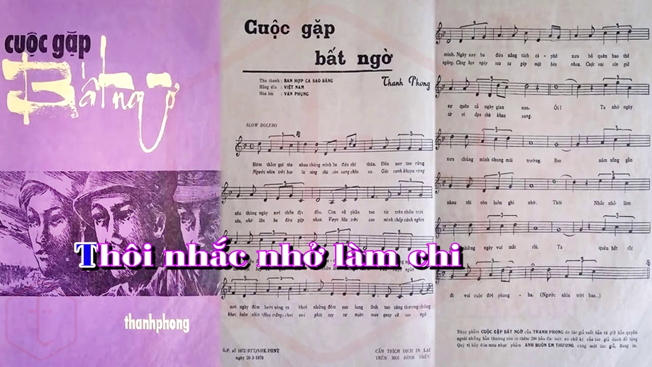 karaoke cuoc gap bat ngo tone nam