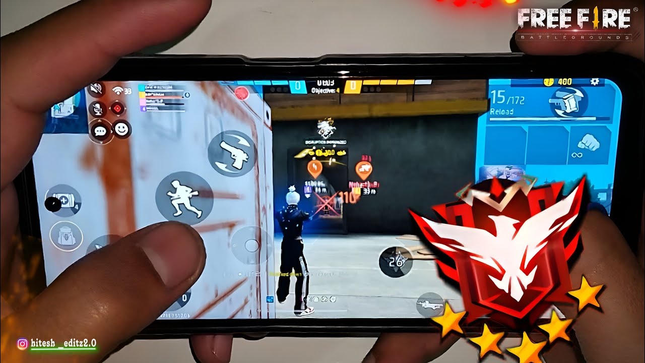 Cs Rank SQUAD Gameplay 📲 full Rush Handcam Gameplay free fire [HIGHLIGHTS]