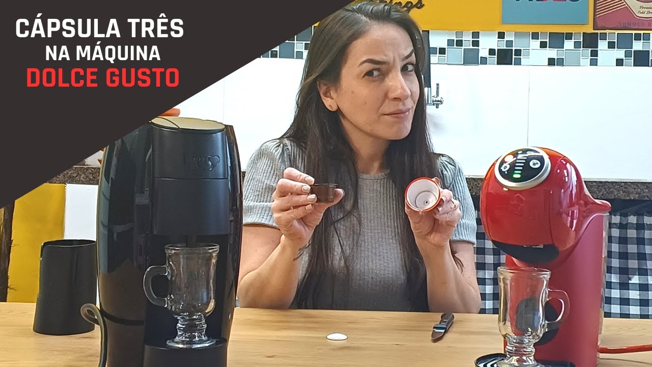 COMO USAR CÁPSULA DA TRÊS CORAÇÕES NA MÁQUINA DOLCE GUSTO SEM ADAPTADOR OU CÁPSULA REUTILIZÁVEL?
