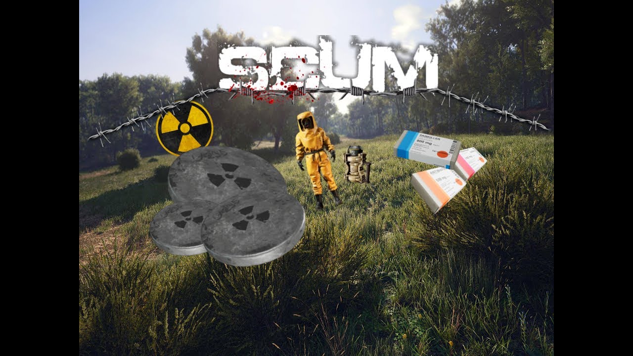 SCUM - How to get Uranium (powerplant)