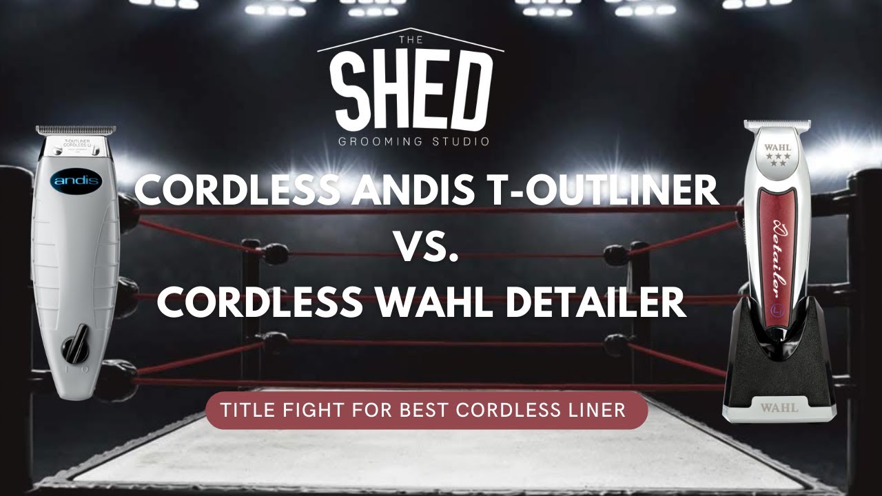 PRODUCT REVIEW: CORDLESS ANDIS T-OUTLINER VS. CORDLESS WAHL DETAILER