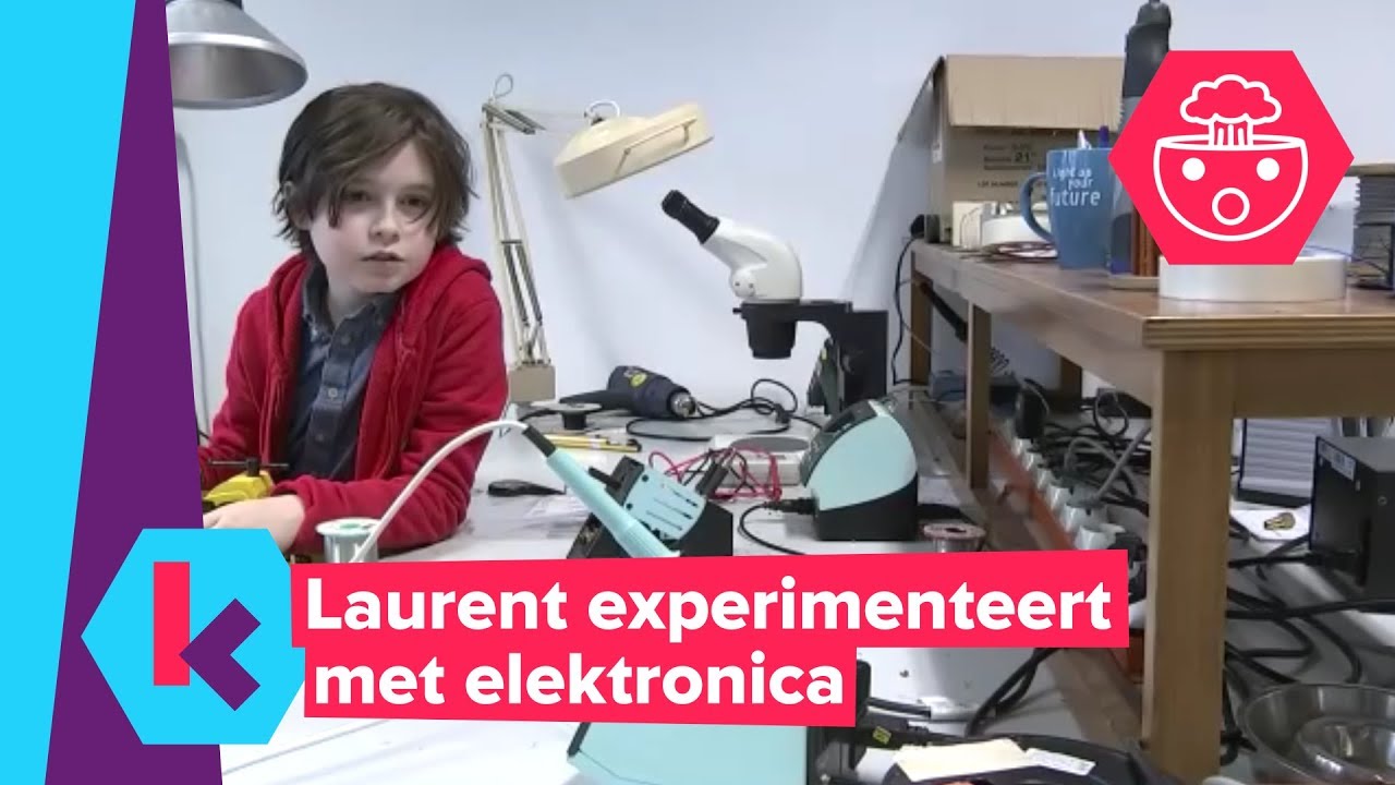 Laurent is 9 jaar en heeft bijna een diploma aan de universiteit