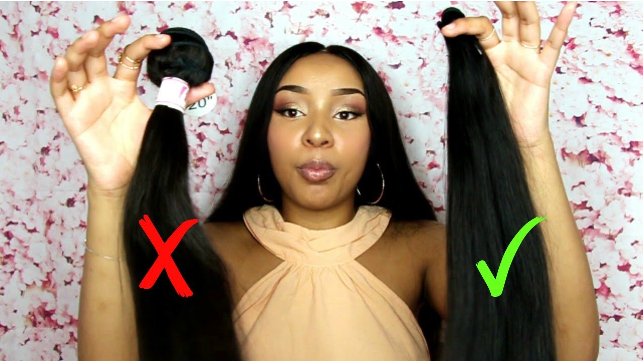 STOP L'ARNAQUE ! 5 TIPS POUR RECONNAITRE DES MECHES DE QUALITE ! HONEYSHAY PERLESS HAIR