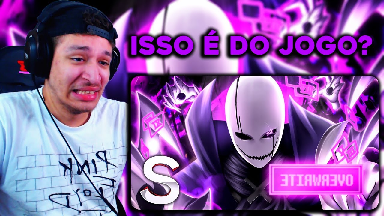 REAGINDO A X-Gaster (X-Tale) - SOBRESCREVER | Sting