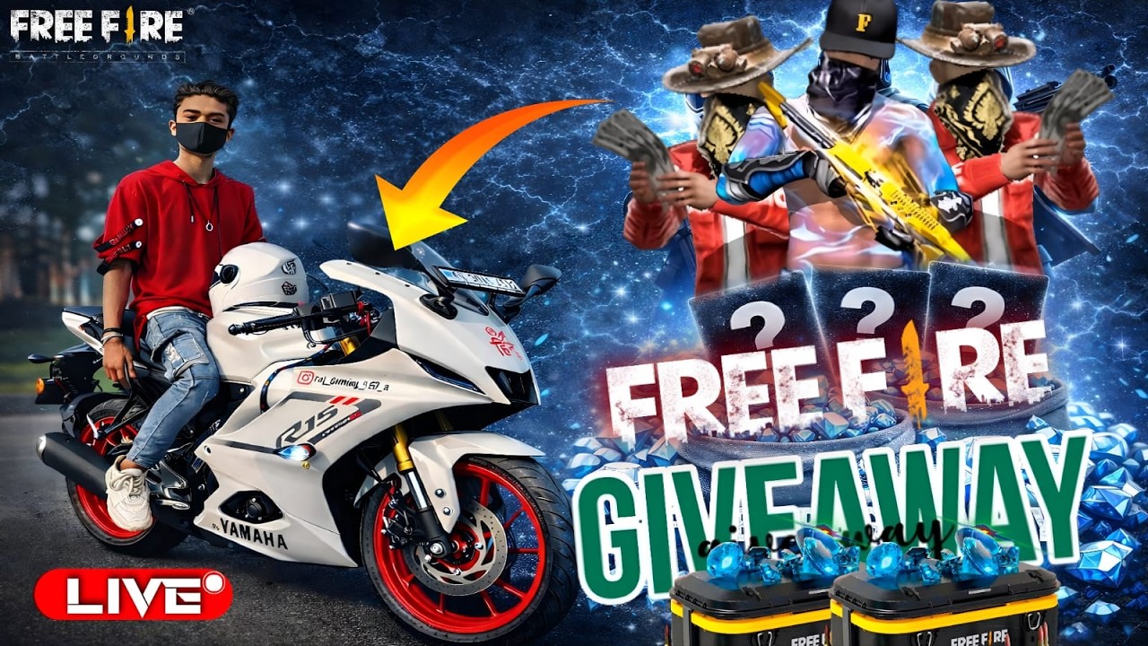 RG Gaming 69 A 🔴 Reedim Code Giveaway & Diomand Gift 😍 #giveaway #freefirelive #shortslive