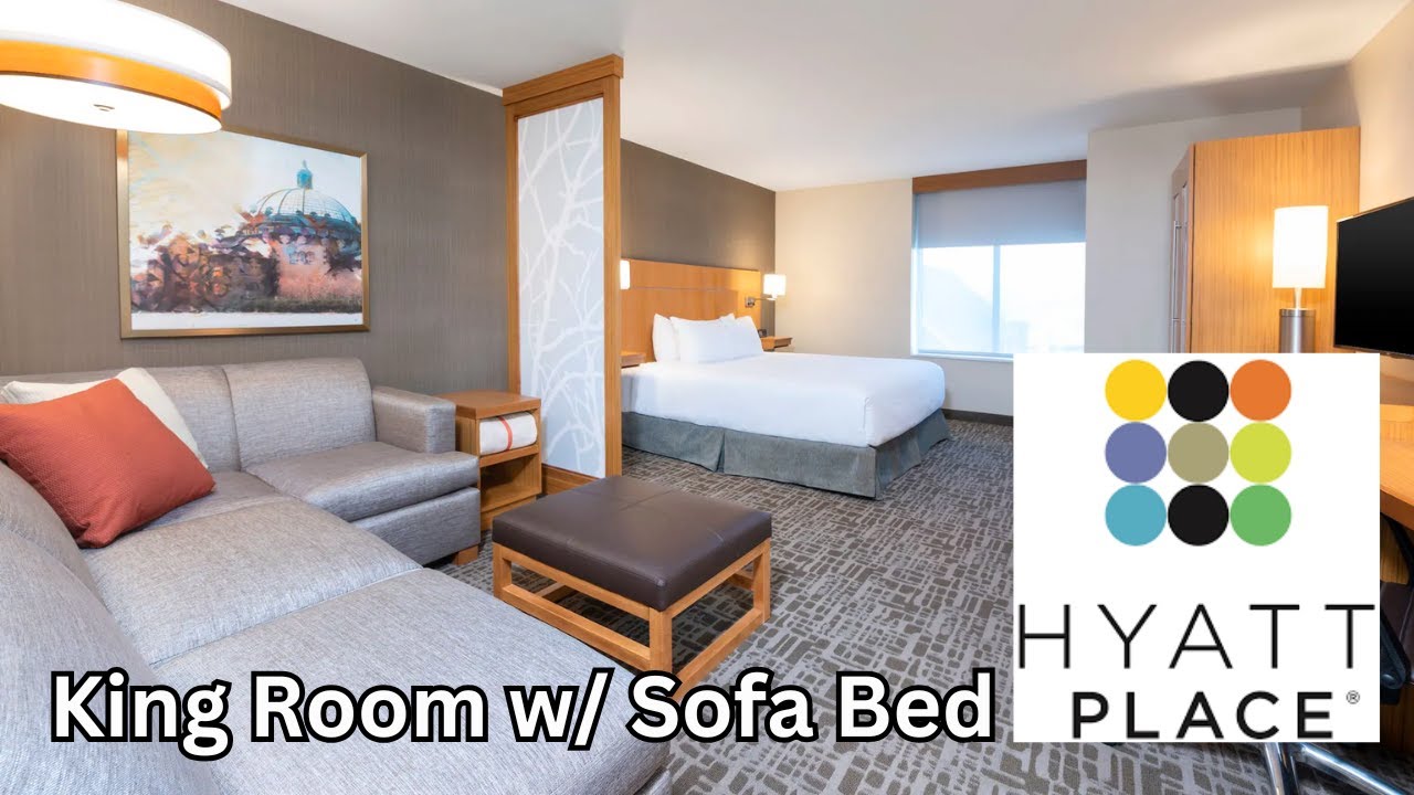 This is an Average Hyatt Place Hotel Room
