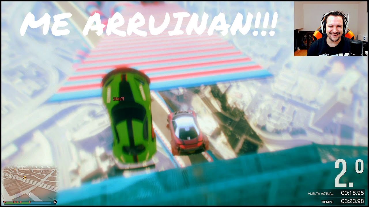 ME ARRUINAN LA CARRERA!!! GTA V ONLINE / BYABEEL
