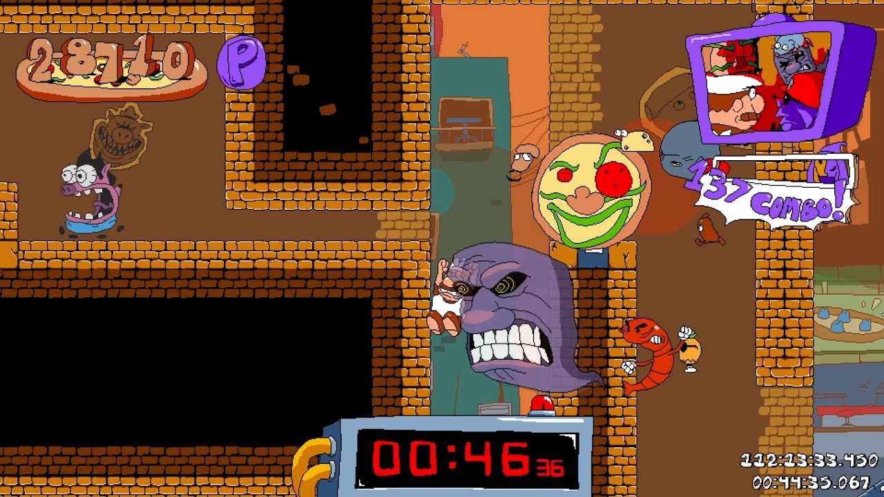 PT - LAP HELL - Pizza Pursuit - The Pig City Lap 5 P Rank (Lunatic Mode) as Peppino