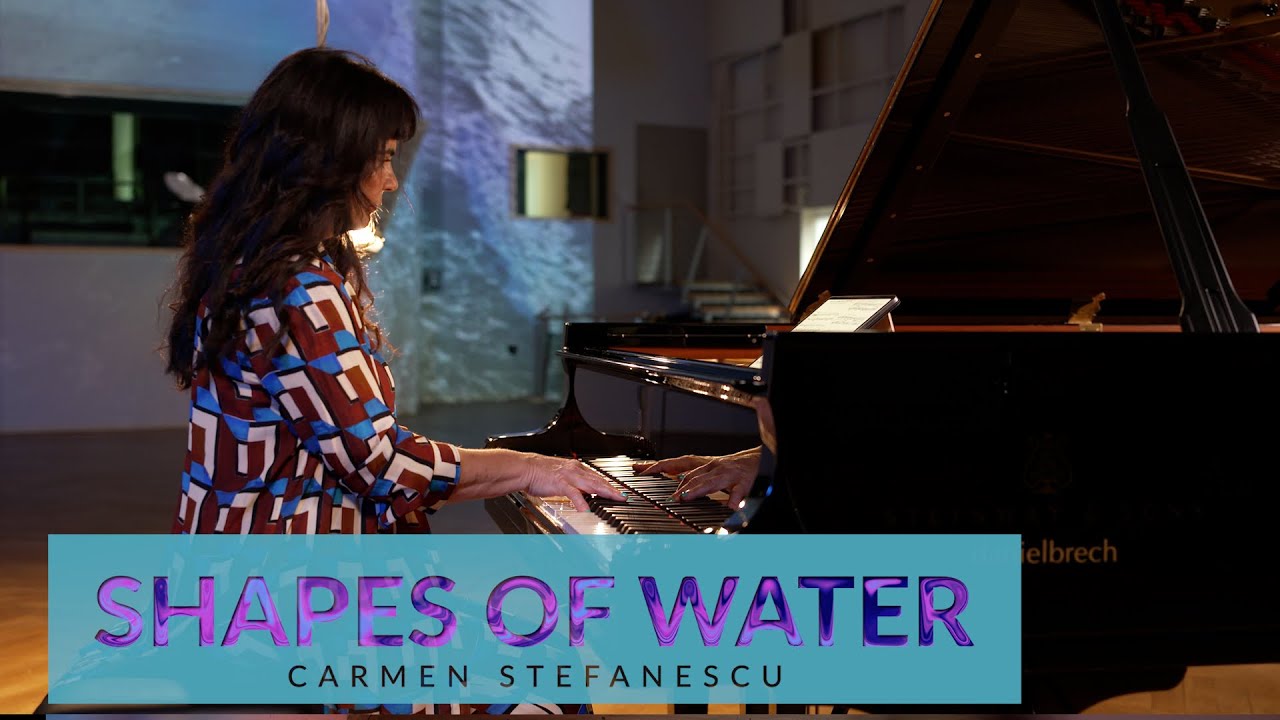 Shapes of Water 🌊-  Album Teaser Carmen Stefanescu- Piano | Music by Debussy 