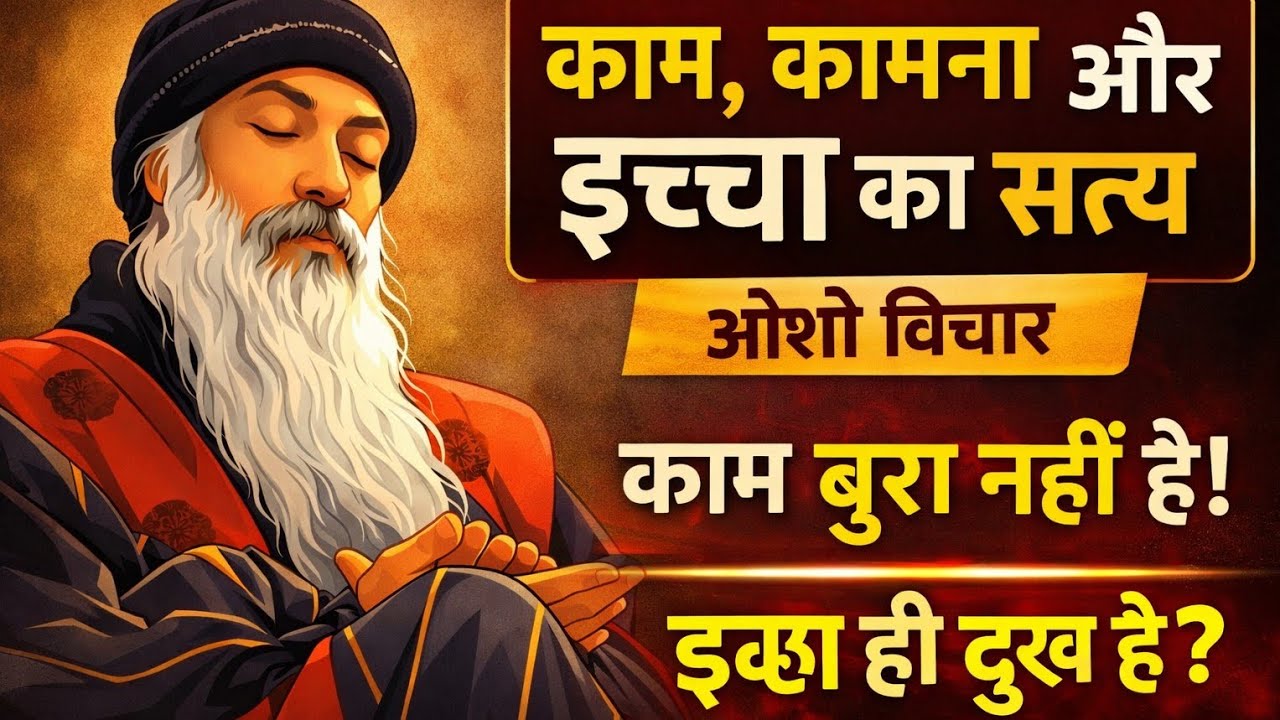 काम, वासना और चेतना | ओशो के अनसुने विचार