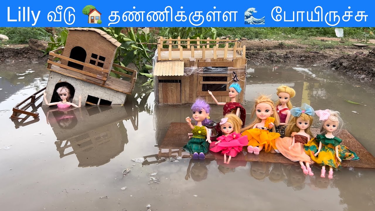 மண்வாசனை Episode 406 | Lilly வீடு 🏡 தண்ணிக்குள்ள 🌊 போயிருச்சு | Naughty Roja | Classic Mini Story