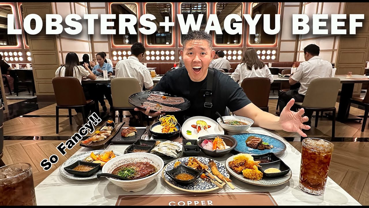 BANGKOK'S #1 Luxury Buffet ฿4000 COPPER Buffet in Thailand 🇹🇭