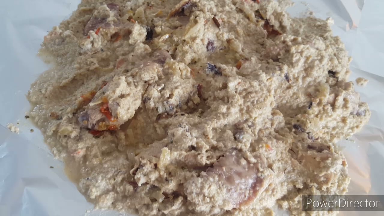 ENVUELTO DE CALABAZA..COMIDA AFRICANA...