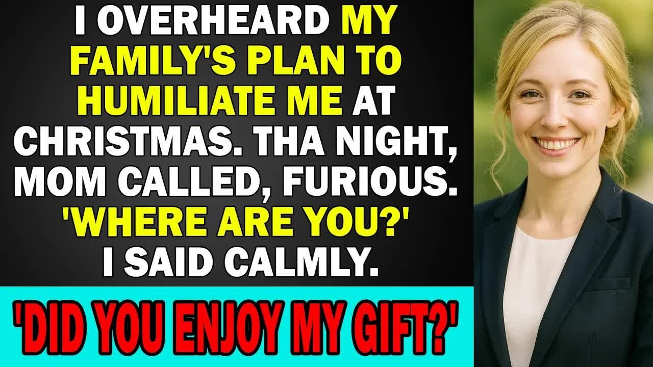 That Night, I Overheard My Family's Plan To Humiliate Me At Christmas